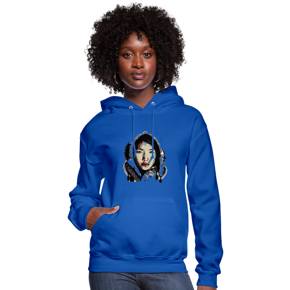 Eskimo Woman Women's Hoodie - royal blue