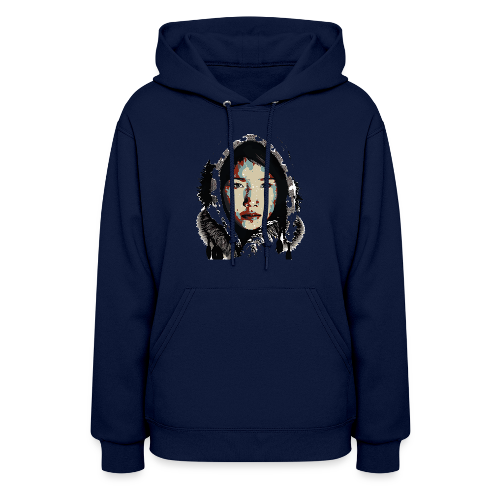 Eskimo Woman Women's Hoodie - navy