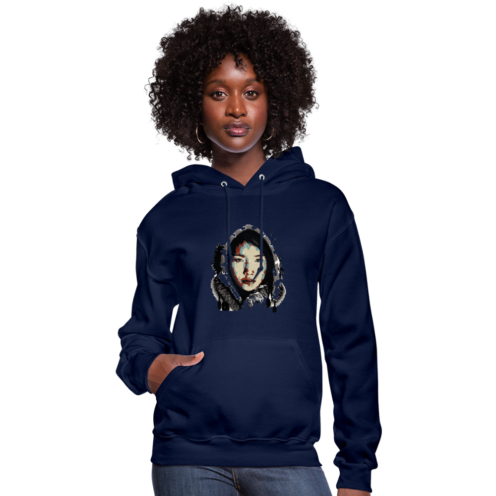 Eskimo Woman Women's Hoodie - navy