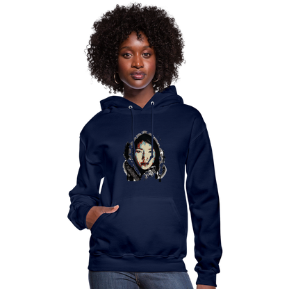 Eskimo Woman Women's Hoodie - navy