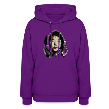 Eskimo Woman Women's Hoodie - purple