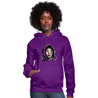 Eskimo Woman Women's Hoodie - purple