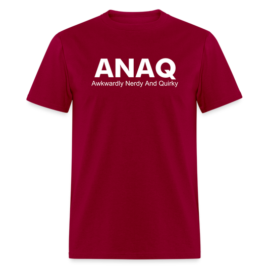 Anaq T-Shirt - dark red