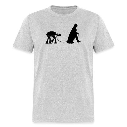 Mech Dog T-Shirt - heather gray