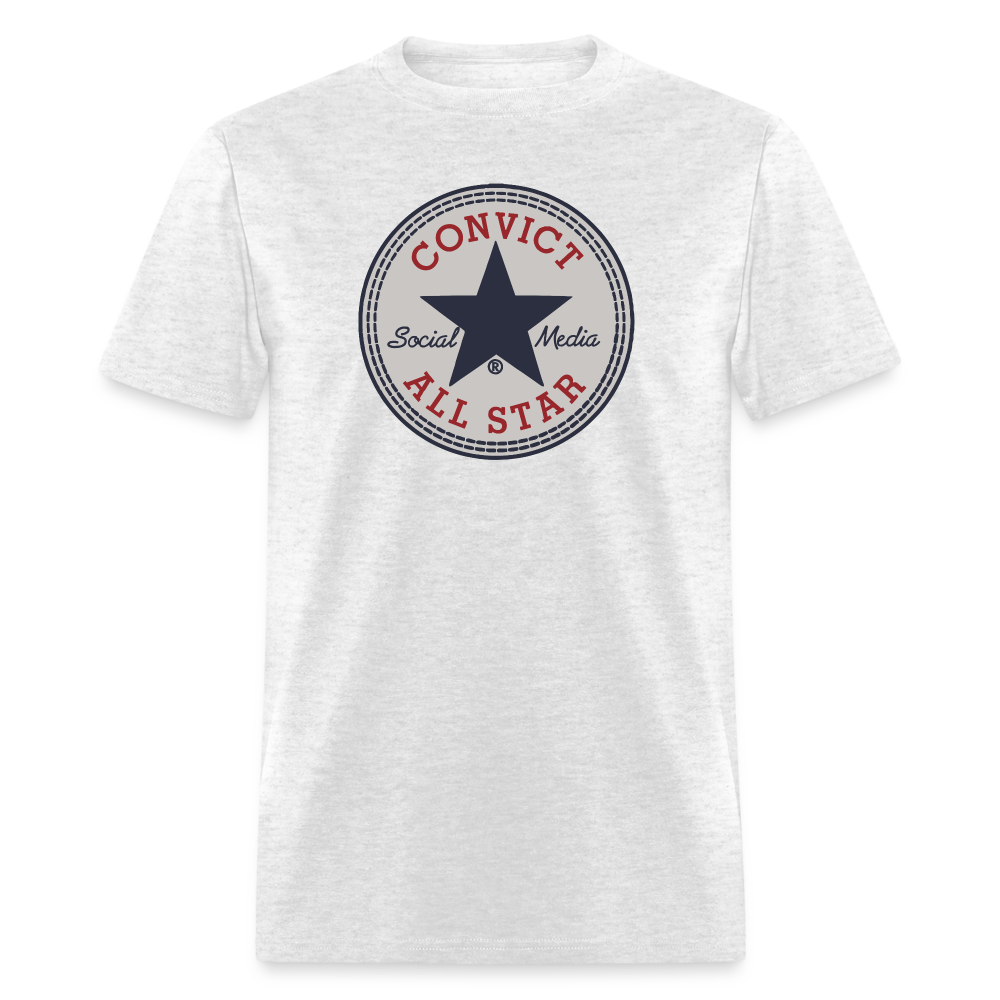 Convict All Star T-Shirt - light heather gray