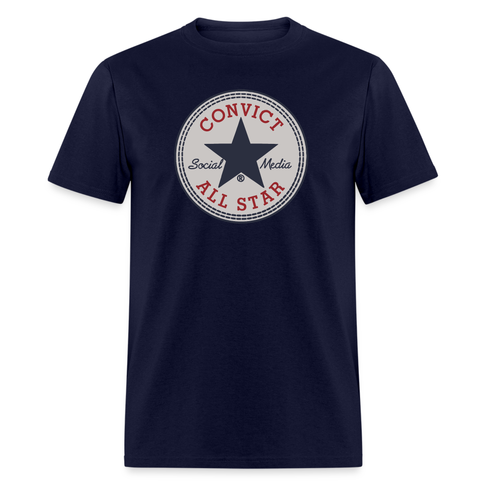 Convict All Star T-Shirt - navy