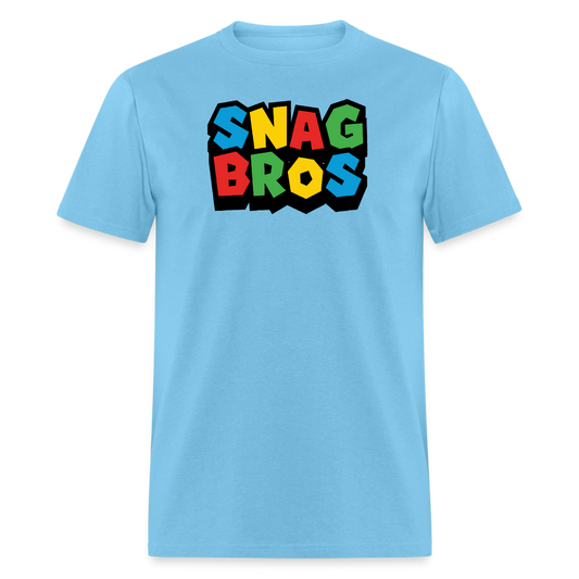 Snag Bros T-Shirt - aquatic blue