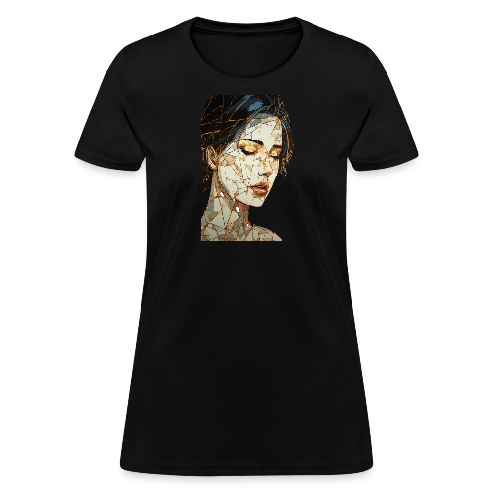 Broken Woman T-Shirt - black