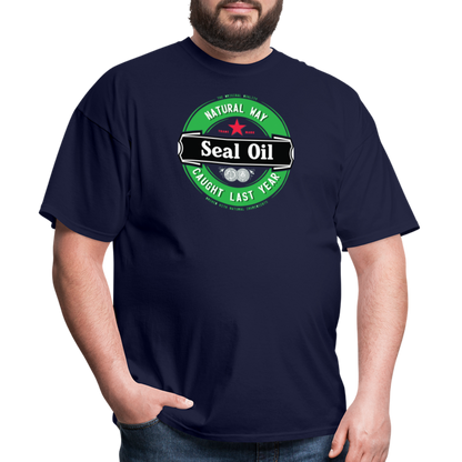 Seal Oil T-Shirt - navy