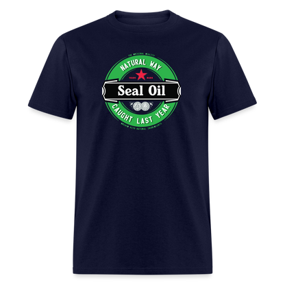 Seal Oil T-Shirt - navy