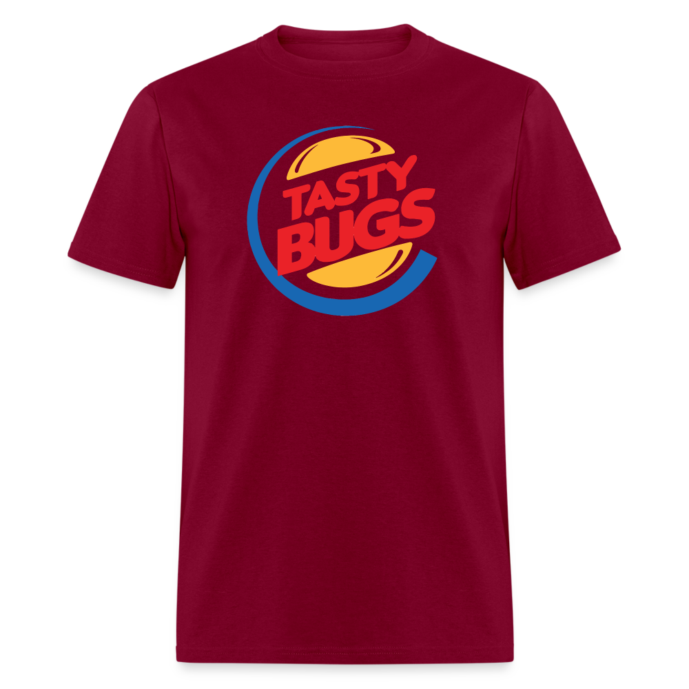 Tasty Bugs T-Shirt - burgundy