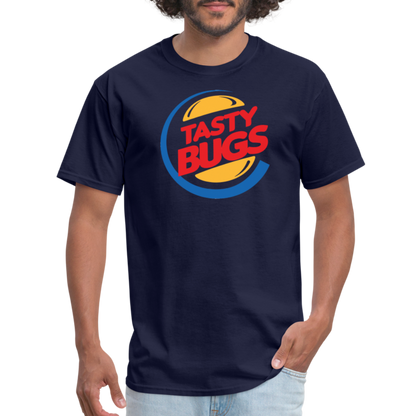 Tasty Bugs T-Shirt - navy